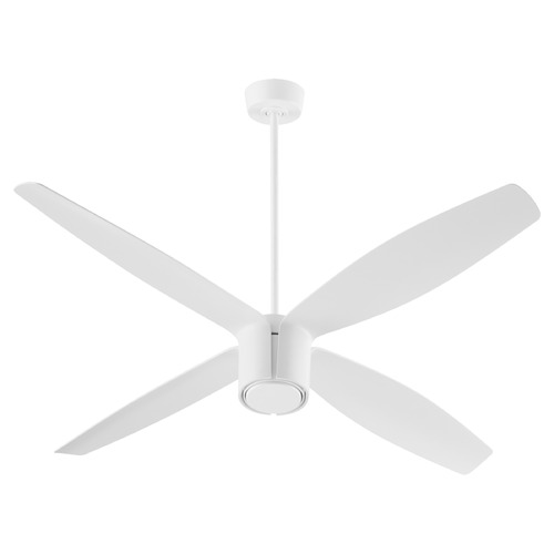 Oxygen Samaran White Ceiling Fan Without Light
