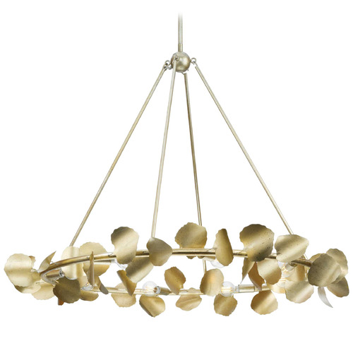 Progress Lighting Point Dume 6-Light Black Iron Chandelier