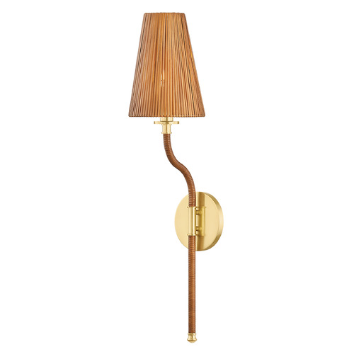 Hudson Valley Lighting Atwood Aged Brass LED Sconce