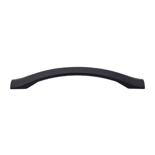 Top Knobs Hardware Modern Cabinet Pull in Flat Black Finish M1177