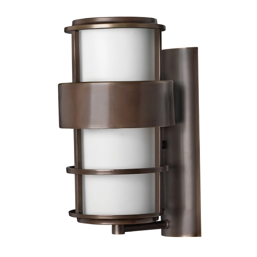 Hinkley Saturn 16-Inch Outdoor Wall Light in Metro Bronze by Hinkley Lighting 1904MT