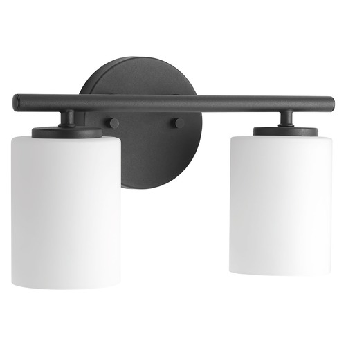 Replay Bathroom Light in Black by Progress Lighting