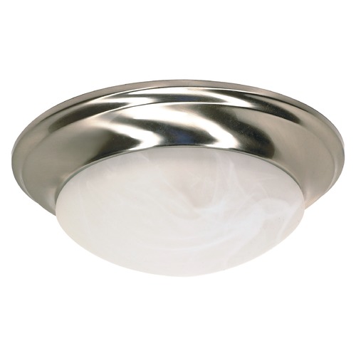 Nuvo Lighting Brushed Nickel Flush Mount by Nuvo Lighting 60/6009