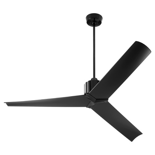 Oxygen Strato Black Ceiling Fan Without Light