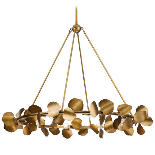 Progress Lighting Point Dume 6-Light Painted Bronze Chandelier