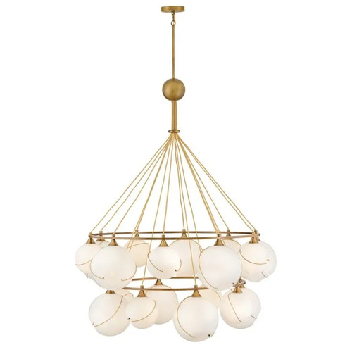 Hinkley Skye 2-Tier Chandelier in Heritage Brass by Hinkley Lighting 30308HBR-CO
