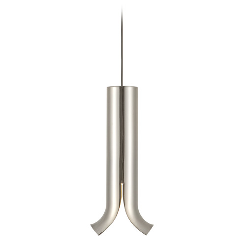 Kuzco Lighting Husk Polished Nickel LED Mini-Pendant Light