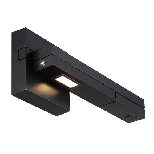 Flip Black LED Swing Arm Lamp by WAC Lighting