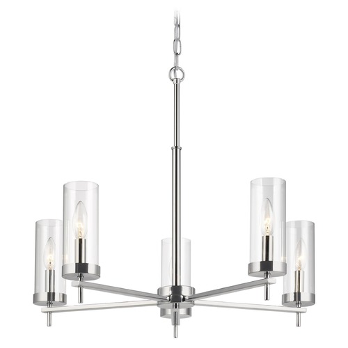 Visual Comfort Studio Collection Zire Chrome Chandelier by Visual Comfort Studio 3190305-05