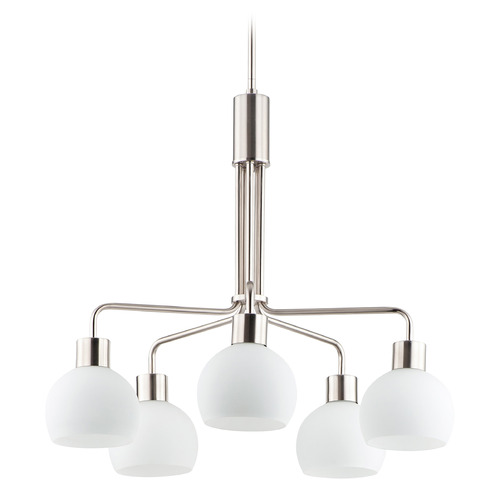 Maxim Lighting Coraline Satin Nickel Chandelier
