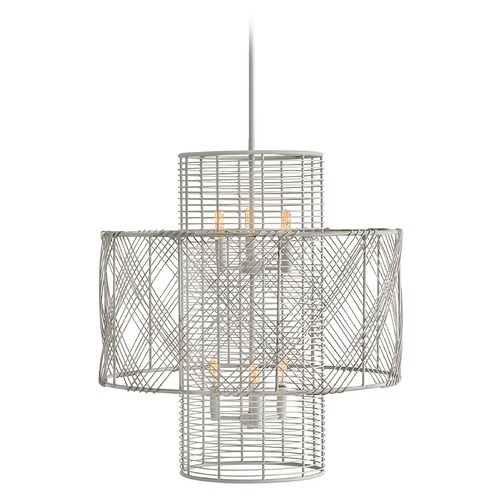 Hinkley Nikko Medium Chandelier in Light Ashwood by Hinkley Lighting 41065LAW