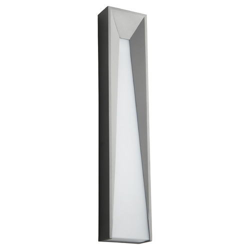 Oxygen Calypso Large Outdoor LED Wall Light in Gray by Oxygen Lighting 3-731-16