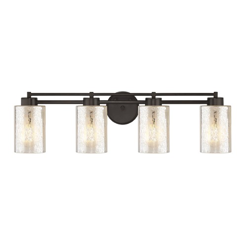 Mercury Glass Bathroom Light Bronze