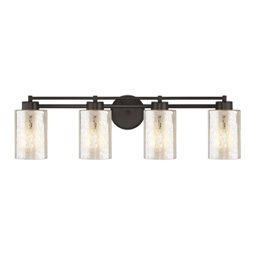 Design Classics Lighting Mercury Glass Bathroom Light Bronze 704-220 GL1039C