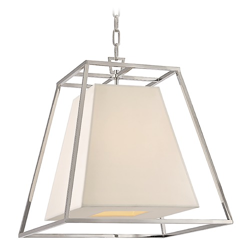 Kyle 4-Light Pendant in Polished Nickel by Hudson Valley Lighting