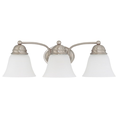 Empire 21-Inch Brushed Nickel Vanity Light by Nuvo Lighting