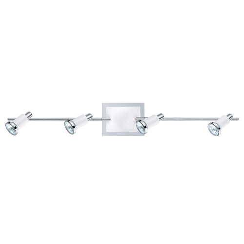 Eridan Chrome & Shiny White Directional Spot Light by Eglo Lighting