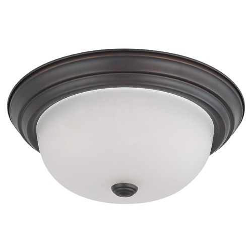 Mahogany Bronze Flush Mount by Nuvo Lighting