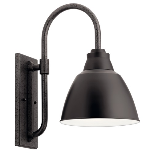 Pellinord Black Medium Outdoor Barn Light by Kichler Lighting