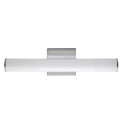 Rail Polished Chrome LED Vertical Bathroom Light by Maxim Lighting