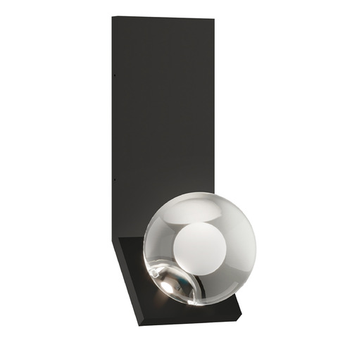 Visual Comfort Modern Collection Sean Lavin Mina 277V LED Sconce in Black by Visual Comfort Modern 700WSMINAB-LED930-277