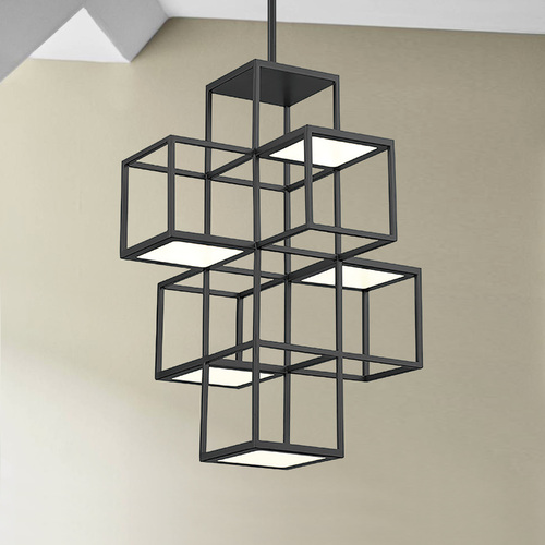 Ferro Black LED Pendant by Eurofase Lighting