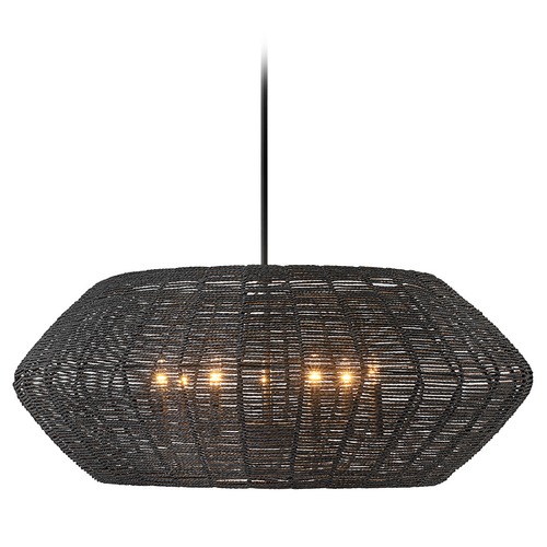 Luca Large Convertible Drum in Black by Hinkley Lighting