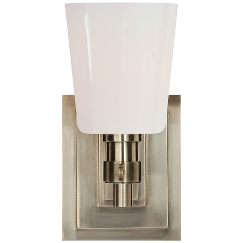 Visual Comfort Signature Collection Thomas OBrien Bryant Bath Sconce in Antique Nickel by Visual Comfort Signature TOB2152ANWG