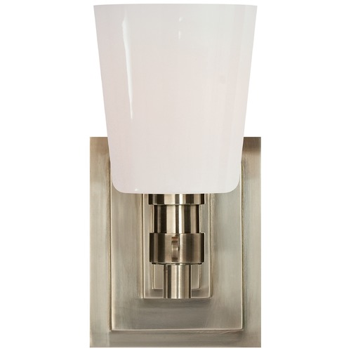 Thomas OBrien Bryant Bath Sconce in Antique Nickel by Visual Comfort Signature