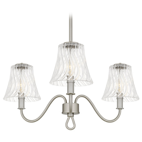 Quoizel Lighting Mckinney Brushed Nickel Chandelier