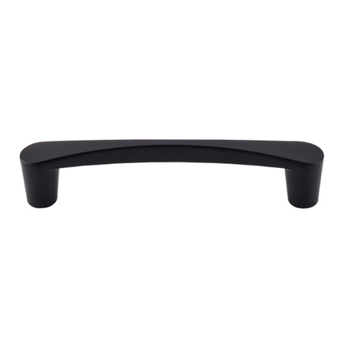 Top Knobs Hardware Modern Cabinet Pull in Flat Black Finish M1180