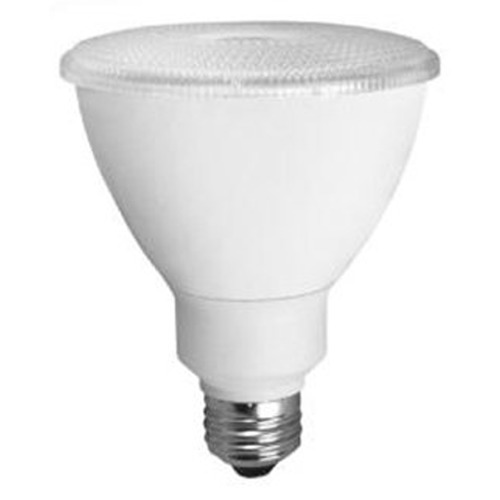 TCP Lighting 12W Medium Base LED Bulb PAR30 Flood 40 Degree Beam Spread 800LM 2700K Dimmable LED12P30D27KFL