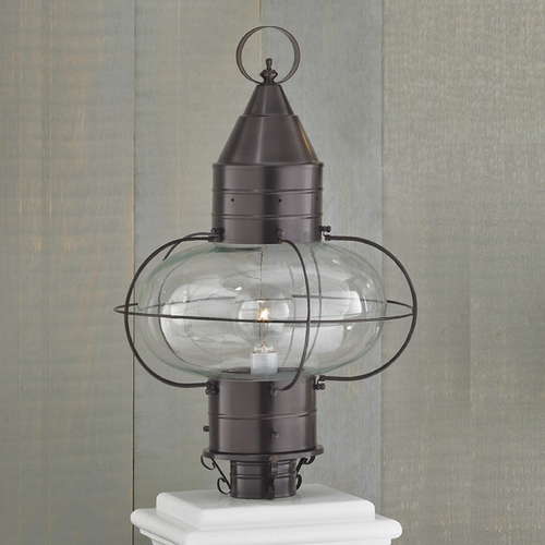 Norwell Lighting Norwell Lighting Classic Onion Bronze Post Light 1510-BR-CL