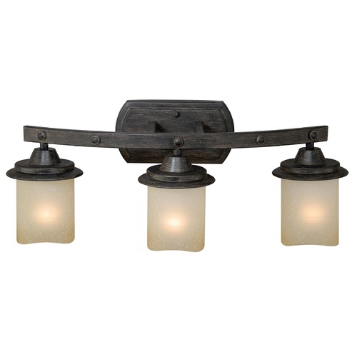 Vaxcel Lighting Halifax Black Walnut Bathroom Light by Vaxcel Lighting W0147