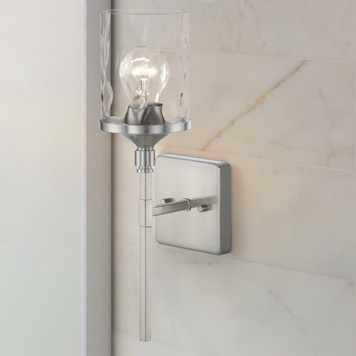 Colton 17.25-Inch Brushed Nickel Sconce by HomePlace by Capital Lighting