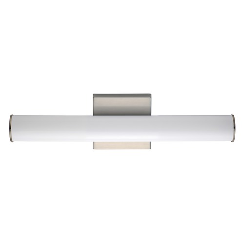 Rail Satin Nickel LED Vertical Bathroom Light by Maxim Lighting