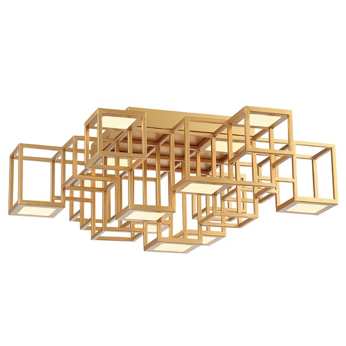 Ferro Gold LED Flush Mount by Eurofase Lighting