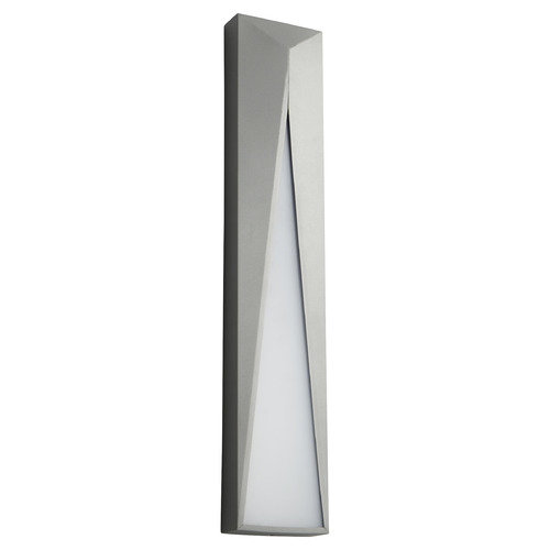 Oxygen Elif Large Outdoor LED Wall Light in Gray by Oxygen Lighting 3-737-16