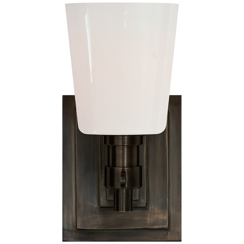 Thomas OBrien Bryant Bath Sconce in Bronze by Visual Comfort Signature