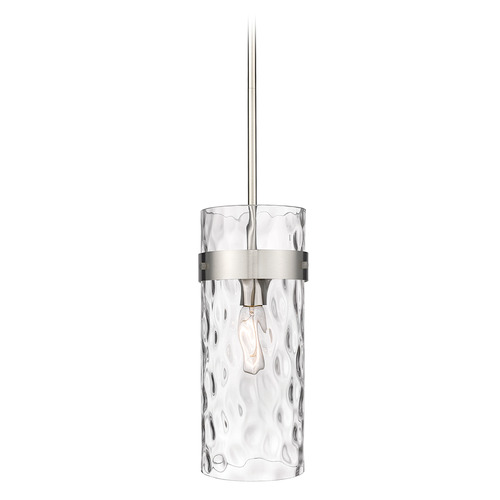 Z-Lite Fontaine Brushed Nickel Mini Pendant by Z-Lite 3035P6-BN