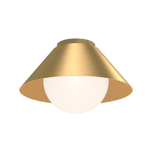 Alora Lighting Remy Brushed Gold Flushmount Light