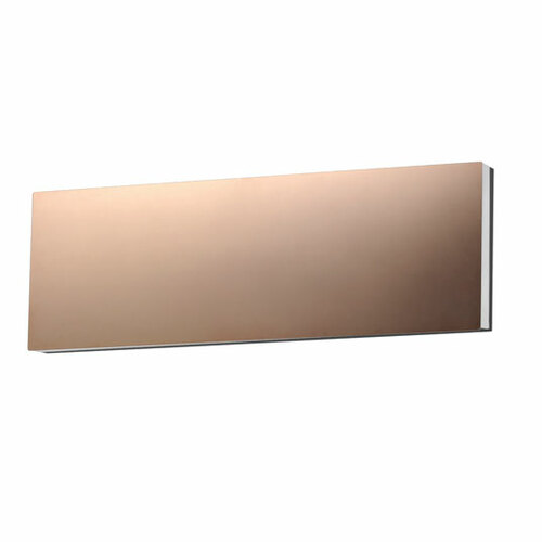 Embosse 24-Inch LED Vanity Light in Polished Bronze by ET2 Lighting