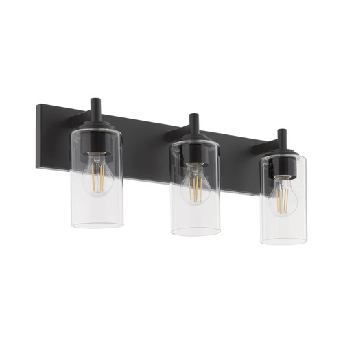 Fallstaff 3-Light Vanity Light in Matte Black by Quorum Lighting