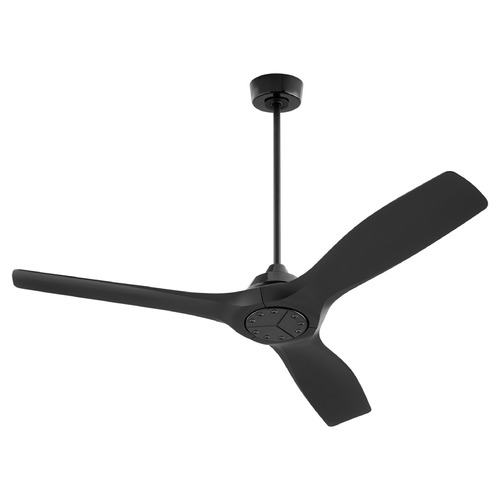 Oxygen Avalon Black Ceiling Fan Without Light