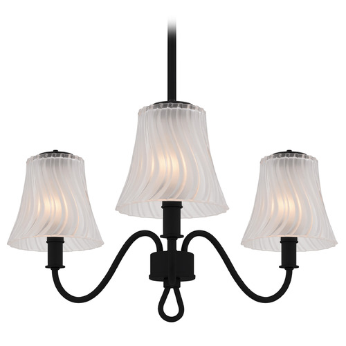Quoizel Lighting Mckinney Matte Black Chandelier