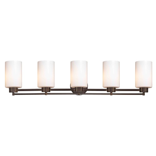 Design Classics Lighting Bronze Bathroom Light 706-220 GL1024C