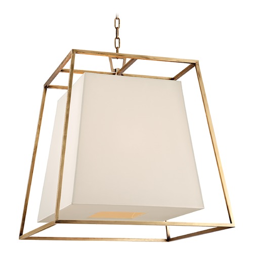 Kyle 6-Light Pendant in Aged Brass by Hudson Valley Lighting