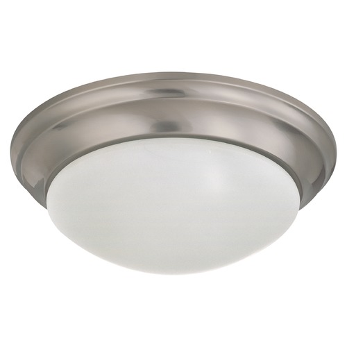 Nuvo Lighting 14-Inch Brushed Nickel Flush Mount by Nuvo Lighting 60/3272