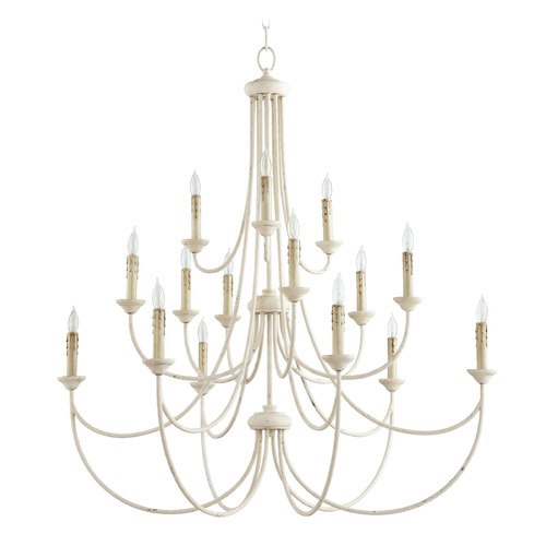 Brooks Persian White Chandelier by Quorum Lighting