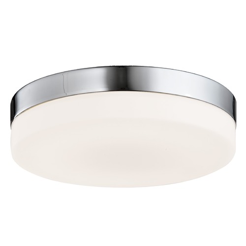 Cermack St. 6-Inch Brushed Nickel LED Flush Mount by Avenue Lighting